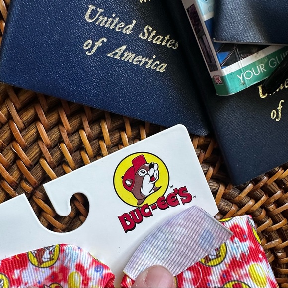 BUC-EES Tie Dye Birthday Beaver Balloon Party Hat Hair Bow New with Tags - Picture 2 of 5